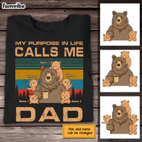 Personalized Dad Bear T Shirt AP202 31O28 thumb 1