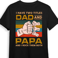 Personalized Dad Grandpa T Shirt AP202 30O28 thumb 1