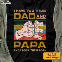 Personalized Dad Grandpa T Shirt AP202 30O28 thumb 1