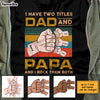 Personalized Dad Grandpa T Shirt AP202 30O28 1