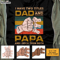 Personalized Dad Grandpa T Shirt AP202 30O28 thumb 1