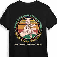 Personalized Papa Grandpa T Shirt AP201 28O47 thumb 1