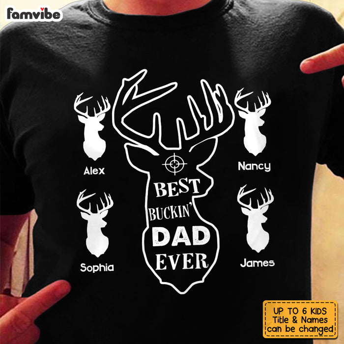 Personalized Dad Deer Hunting T Shirt AP211 23O53 1