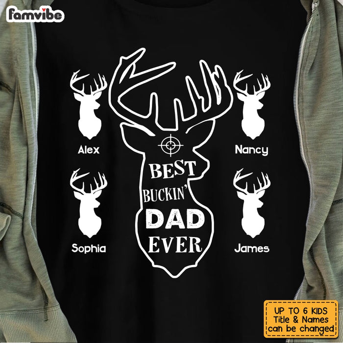 Personalized Dad Deer Hunting T Shirt AP211 23O53 1