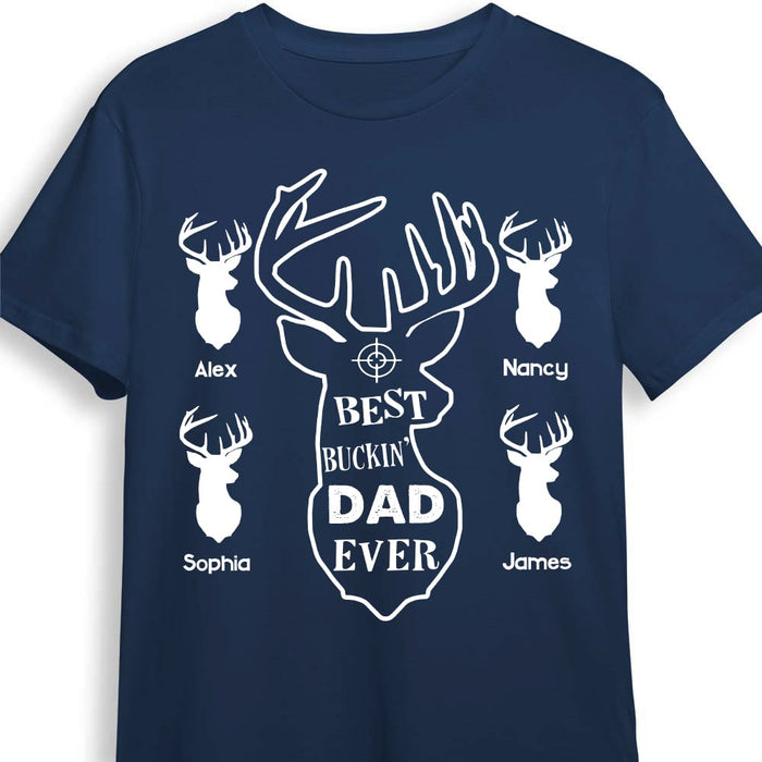 Personalized Dad Deer Hunting T Shirt AP211 23O53 1