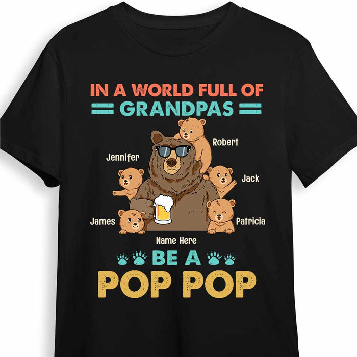 Personalized Grandpa T Shirt AP211 31O47 1