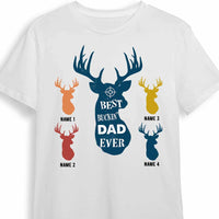 Personalized Hunting Deer Dad Grandpa T Shirt AP214 30O34 thumb 1