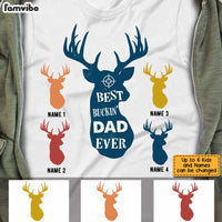 Personalized Hunting Deer Dad Grandpa T Shirt AP214 30O34 thumb 1