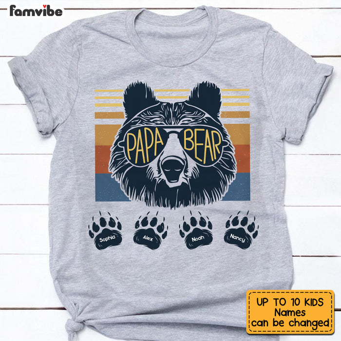 Personalized Grandpa Bear T Shirt AP221 30O53 1