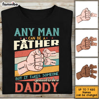 Personalized Dad Hand Fist Bump T Shirt AP212 85O53 thumb 1