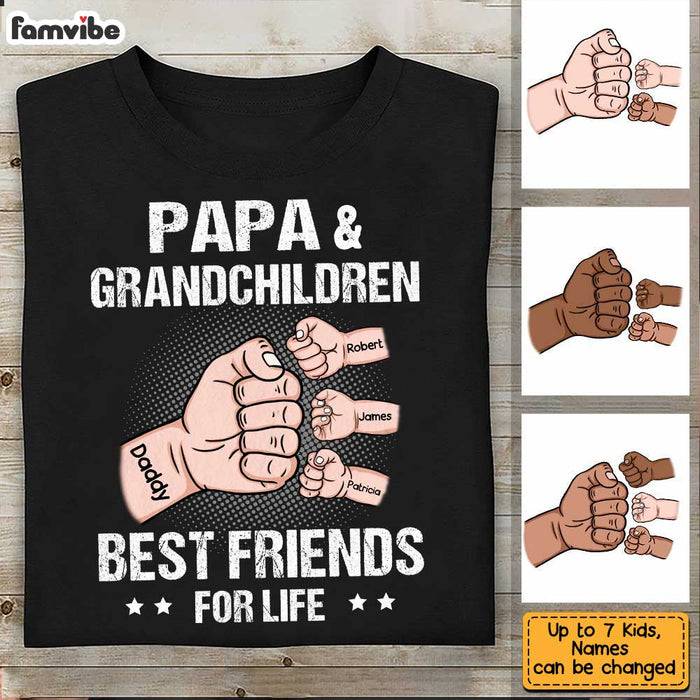 Personalized Dad Grandpa T Shirt AP222 30O34 1