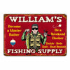 Personalized Dad Grandpa Husband Fishing Metal Sign AP227 30O34 1