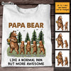 Personalized Dad Grandpa Bear Camping T Shirt AP263 30O47 1
