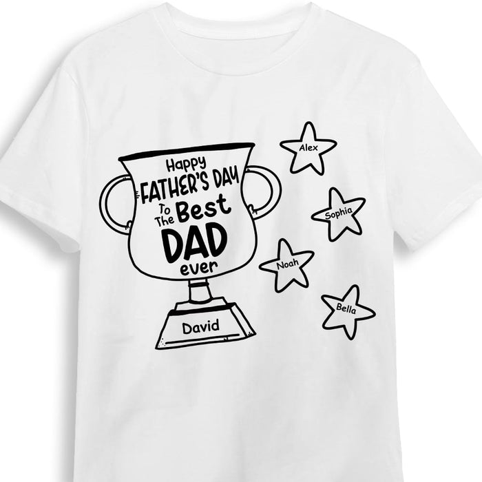 Personalized Dad Father's Day T Shirt AP224 30O53 1