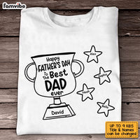 Personalized Dad Father's Day T Shirt AP224 30O53 thumb 1