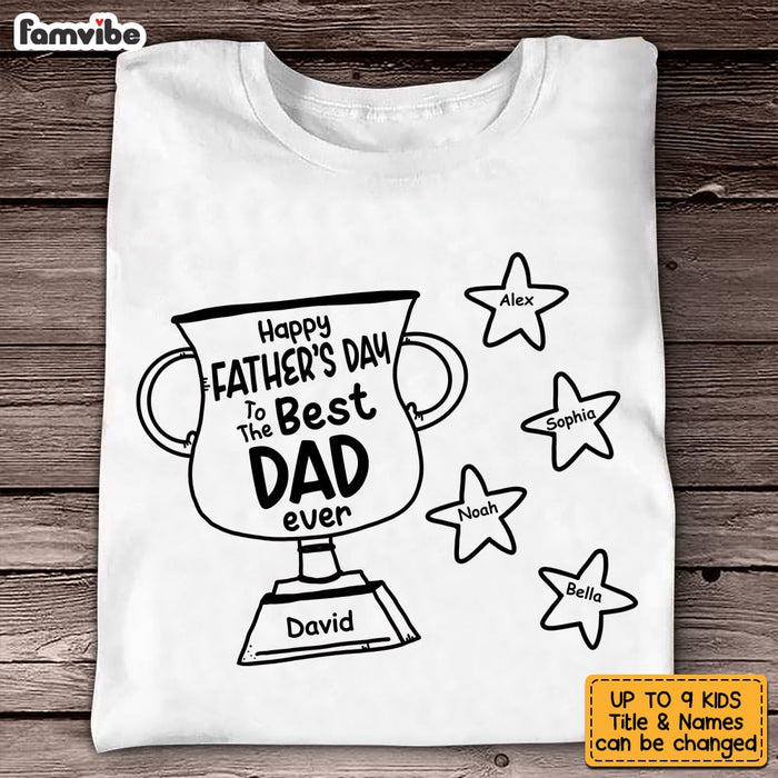 Personalized Dad Father's Day T Shirt AP224 30O53 1