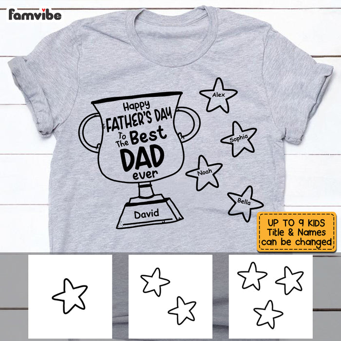 Personalized Dad Father's Day T Shirt AP224 30O53 1