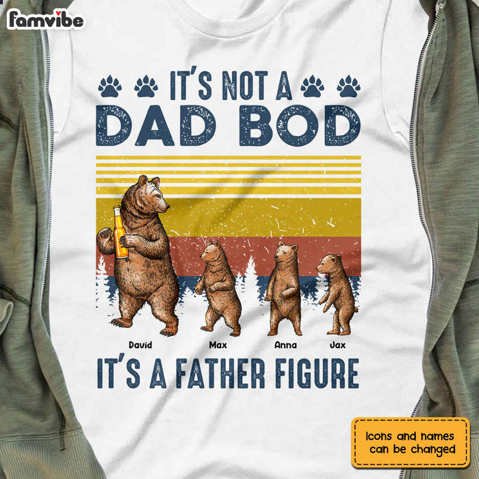 Personalized Dad Bod Papa Bear T Shirt AP222 85O28 1