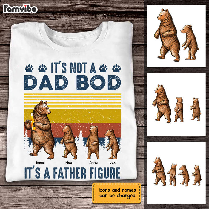 Personalized Dad Bod Papa Bear T Shirt AP222 85O28 1