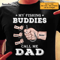 Personalized Dad Grandpa Fishing T Shirt AP291 32O47 thumb 1