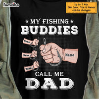 Personalized Dad Grandpa Fishing T Shirt AP291 32O47 thumb 1