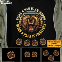 Personalized Dad Grandpa Bear T Shirt AP292 31O53 thumb 1