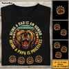 Personalized Dad Grandpa Bear T Shirt AP292 31O53 1