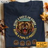 Personalized Dad Grandpa Bear T Shirt AP292 31O53 1