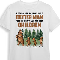 Personalized Dad Grandpa Bear T Shirt AP251 31O28 thumb 1