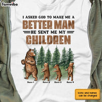 Personalized Dad Grandpa Bear T Shirt AP251 31O28 thumb 1