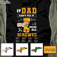 Personalized Dad Tool T Shirt AP251 28O28 thumb 1