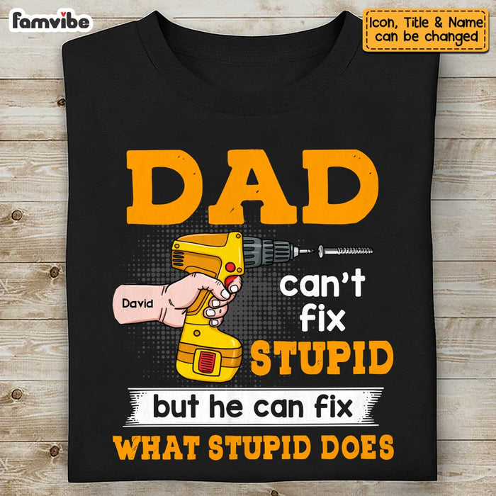 Personalized Dad Tool T Shirt AP252 28O53 1