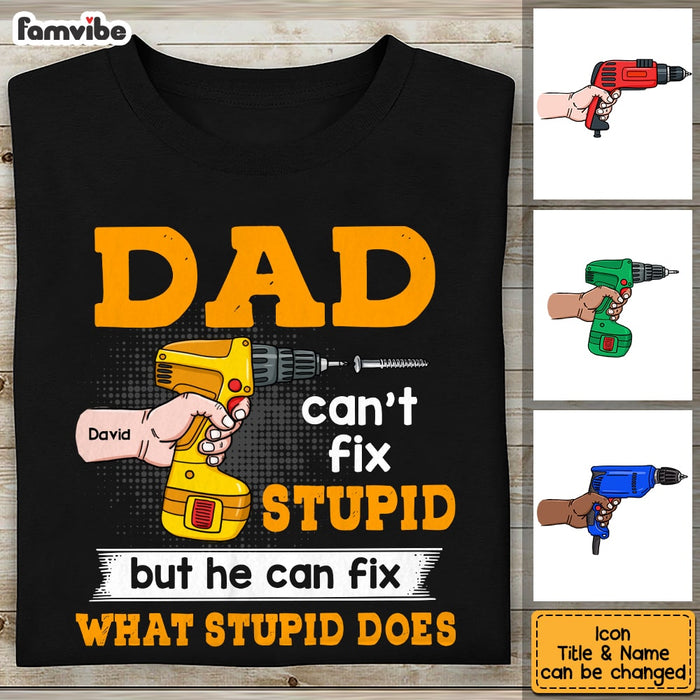 Personalized Dad Tool T Shirt AP252 28O53 1