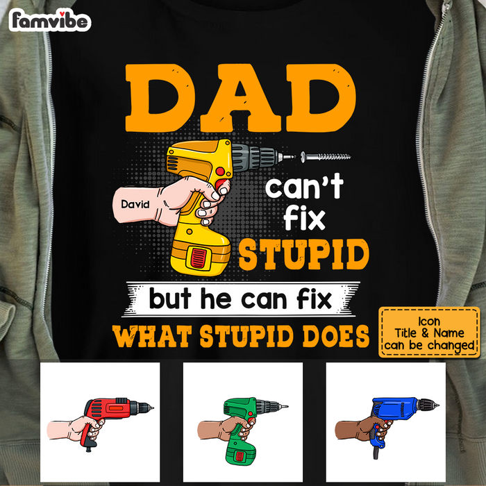 Personalized Dad Tool T Shirt AP252 28O53 1