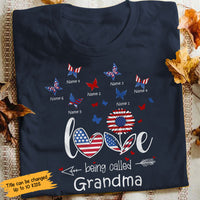 Personalized Mom Grandma Love Being T Shirt MY271 30O58 thumb 1