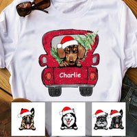 Personalized Dog Christmas T Shirt SB301 81O34 thumb 1