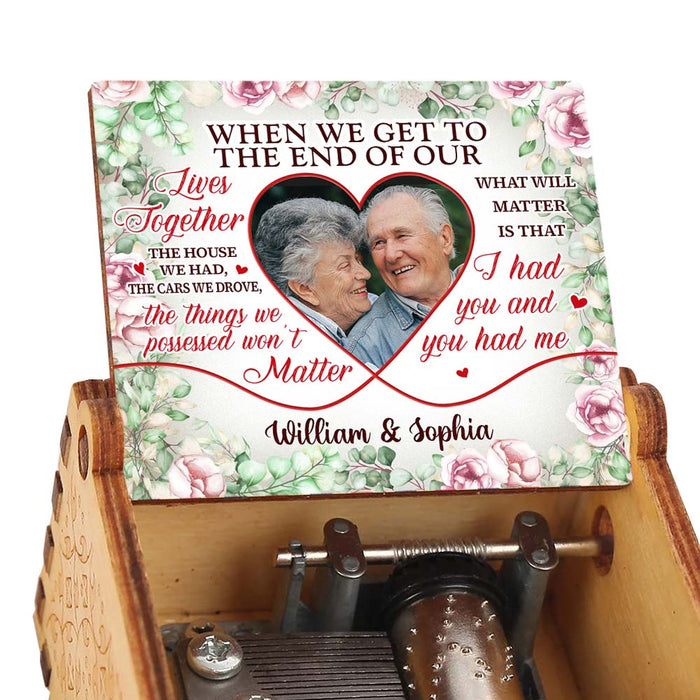 Personalized Gift For Couple I Had You & You Had Me Music Box 29926 1