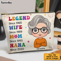 Personalized Gift For Mother Legend Wife Mom Cosmetic Bag 32242 thumb 1