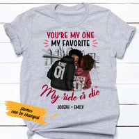 Personalized My One BWA Couple T Shirt AG262 29O36 thumb 1