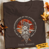 Personalized Granddaughter Of The Witches Halloween T Shirt JL161 81O34 thumb 1