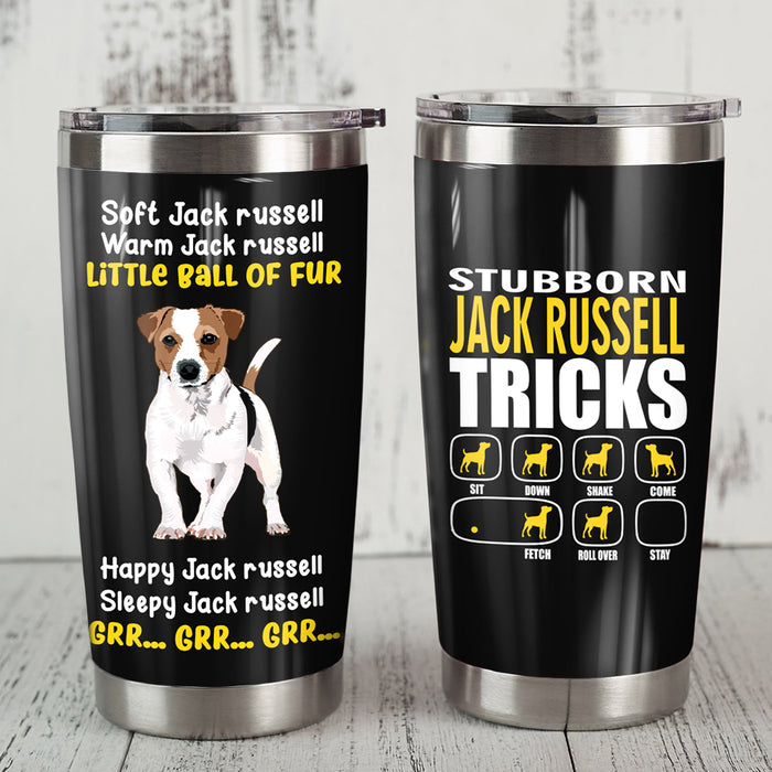 Jack Russell Terrier Dog Steel Tumbler FB0707 69O52 1