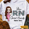 Personalized Nurse Good Hands T Shirt JN305 95O47 1