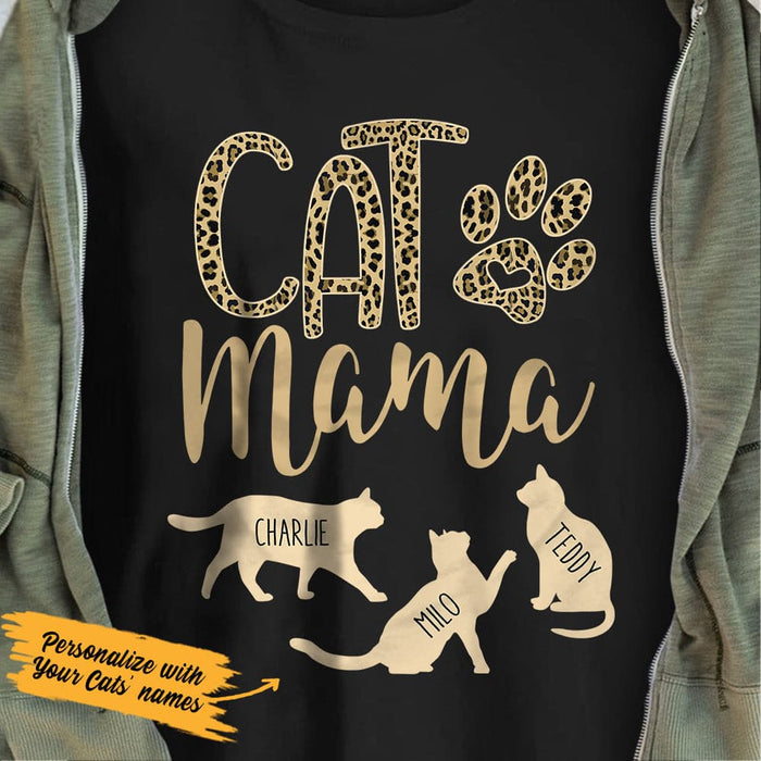Personalized Cat Mom T Shirt JN131 67O36 1