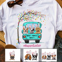 Personalized Dog Mom Easter Peeps T Shirt FB245 81O57 thumb 1
