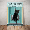 Black Cat Home Canvas MY1317 67O57 1