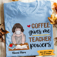 Personalized Teacher Coffee T Shirt JN82 26O47 thumb 1