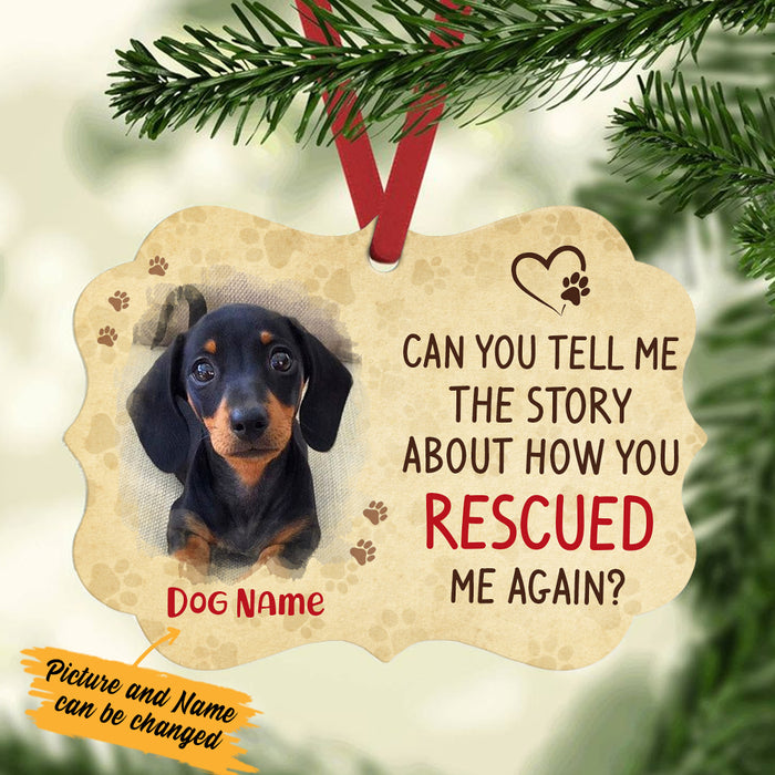 Personalized Dog Cat Rescue MDF Benelux Ornament NB112 81O34 1