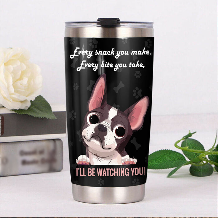 French Bulldog Dog Steel Tumbler MR0903 71O51 1