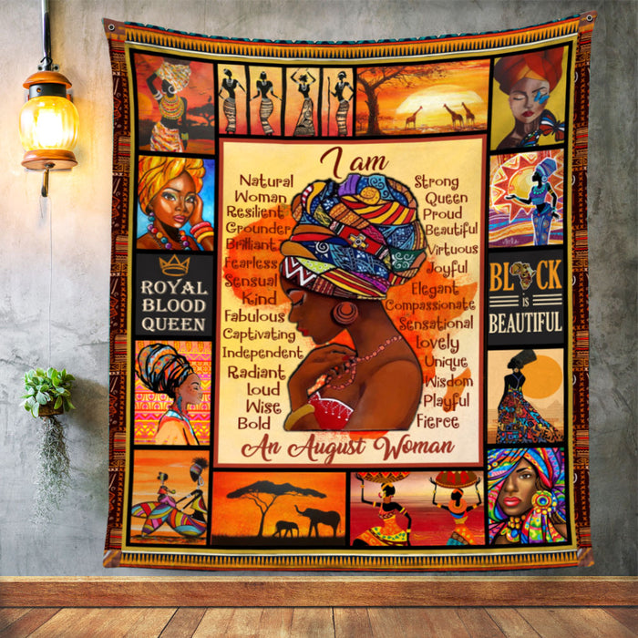 August African BWA Fleece Blanket JL32 65O58 1