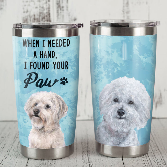 Bichon Frise Dog Steel Tumbler MR0708 71O51 1